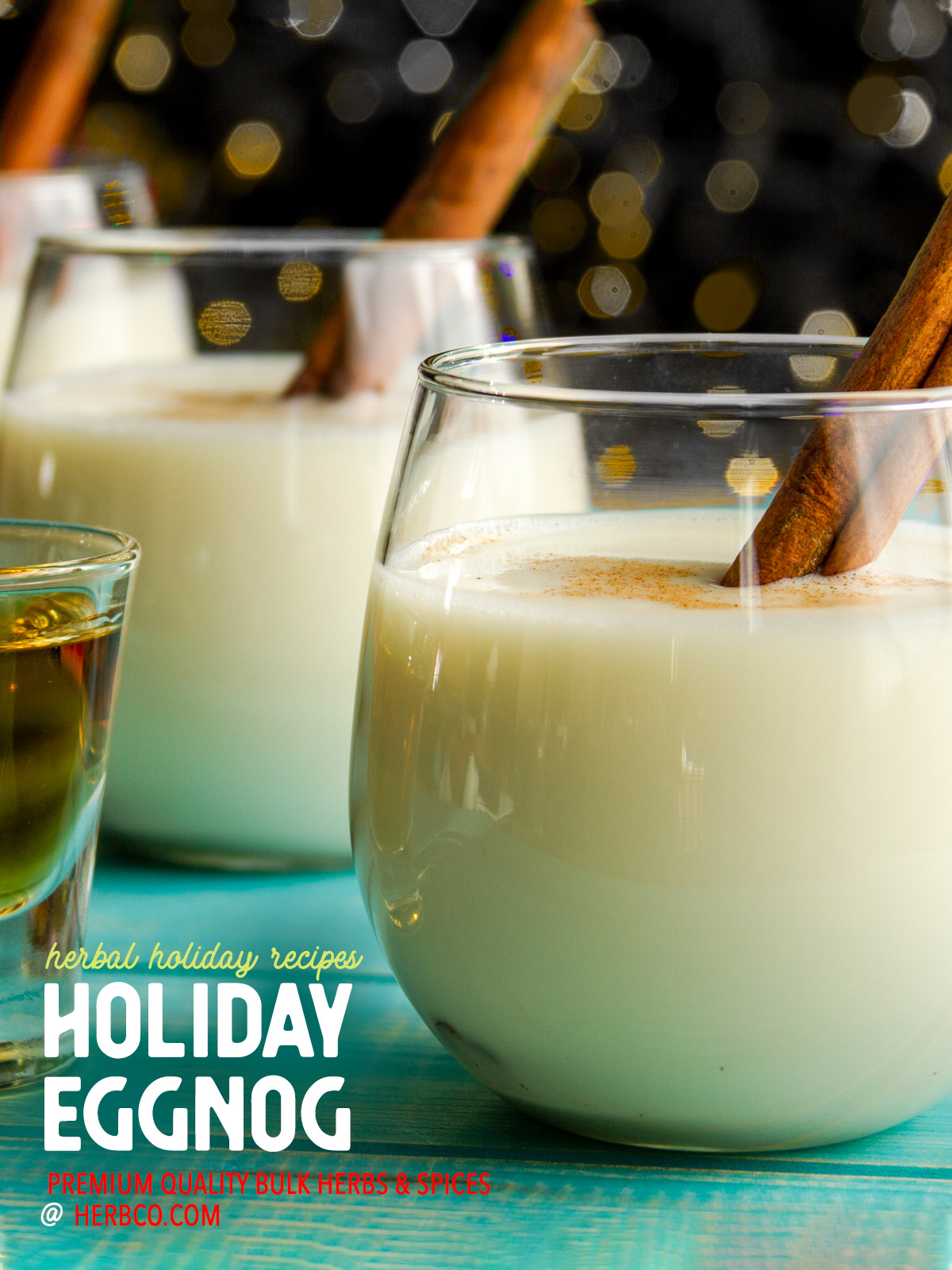 [ Recipe: Holiday Eggnog ] ~ from Monterey Bay Herb Co