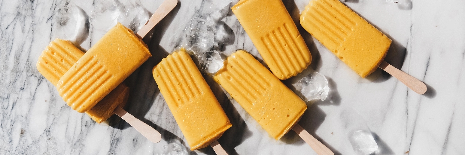 MANGO, BASIL & CAYENNE PALETAS