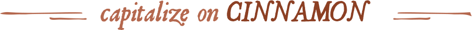 Cinnamon Sins