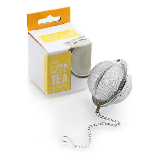 Tea Strainer - Mesh Tea Ball with Chain